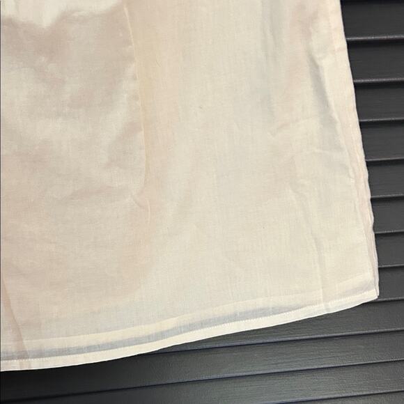 J.Crew Sleeveless Blouse with Reddish Orange Embroidery, Size 4 - Picture 6 of 11